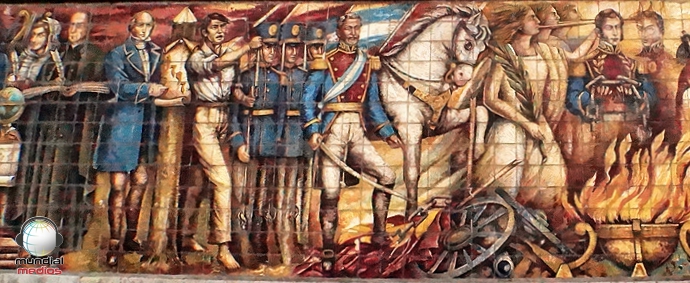 Mural de la historia de Riobamba - Mundial Medios