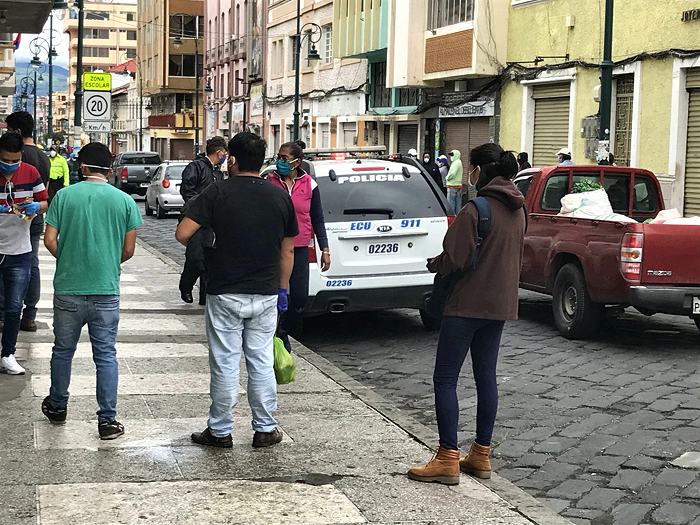 Riobamba en semáforo rojo - Covi 19
