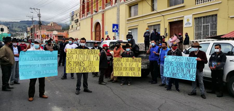 Guano: Junta de Defensa del Campesinado busca erradicar la delincuencia